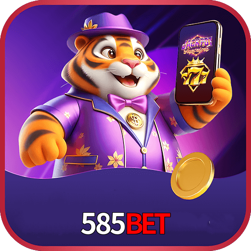 Imagem promocional da 585BET mostrando a plataforma e suas vantagens